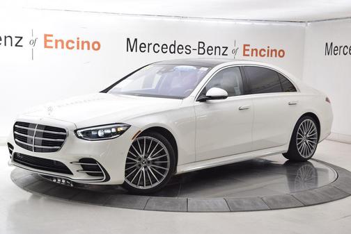 MANUFAKTUR Diamond White 2022 Mercedes-Benz S-Class 4MATIC