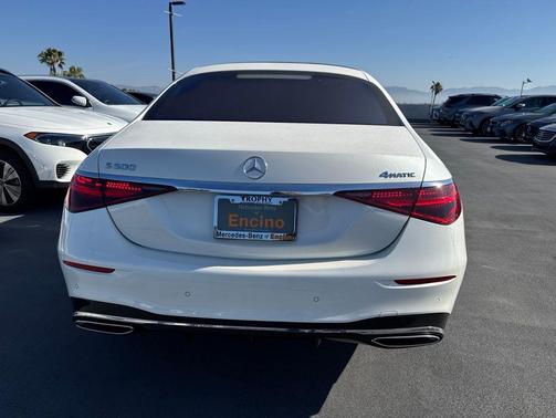 MANUFAKTUR Diamond White 2022 Mercedes-Benz S-Class 4MATIC