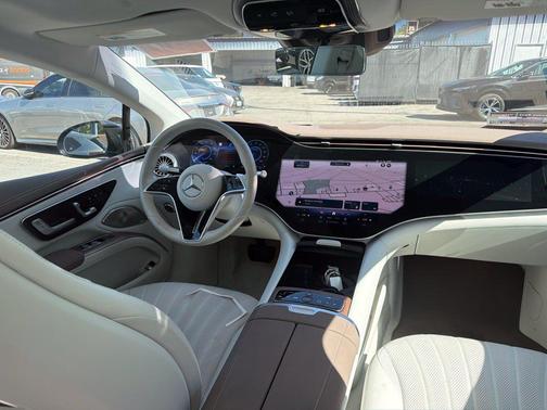 Nautical Blue Metallic 2024 Mercedes-Benz EQS 450 4MATIC