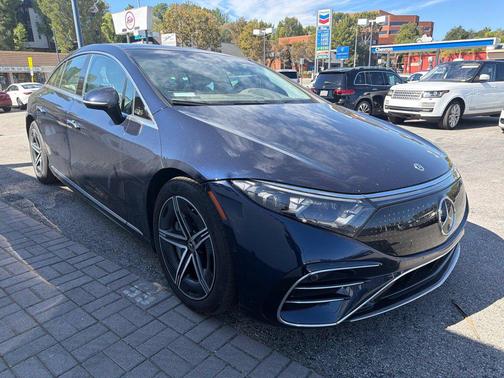 Nautical Blue Metallic 2024 Mercedes-Benz EQS 450 4MATIC