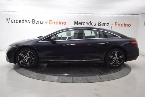 Nautical Blue Metallic 2024 Mercedes-Benz EQS 450 4MATIC