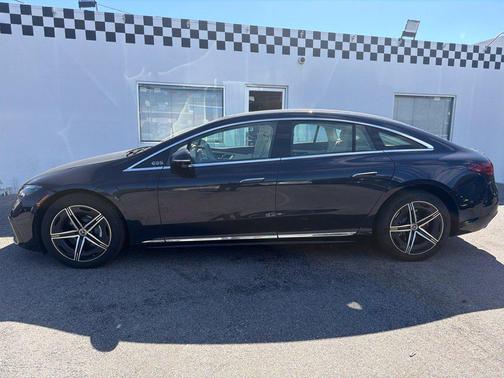 Nautical Blue Metallic 2024 Mercedes-Benz EQS 450 4MATIC