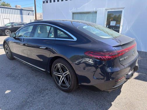 Nautical Blue Metallic 2024 Mercedes-Benz EQS 450 4MATIC