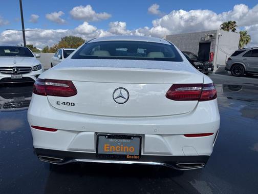 Polar White 2018 Mercedes-Benz E-Class E 400