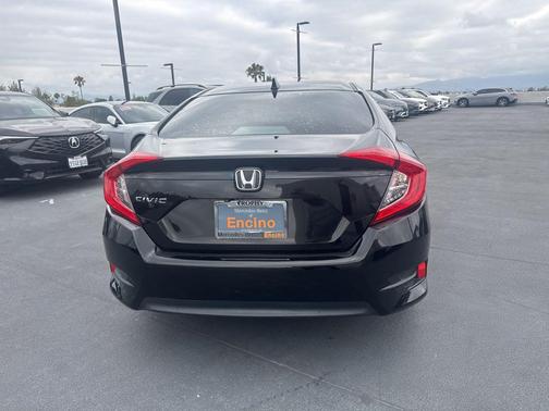 Crystal Black Pearl 2018 Honda Civic EX