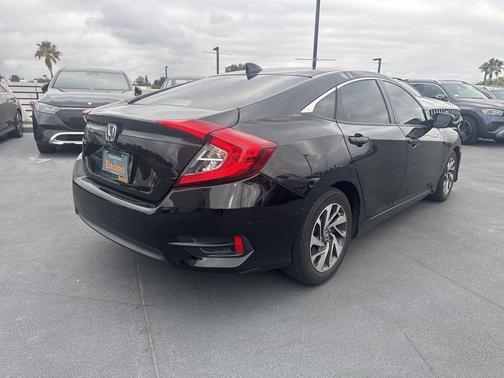 Crystal Black Pearl 2018 Honda Civic EX