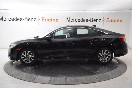 Crystal Black Pearl 2018 Honda Civic EX