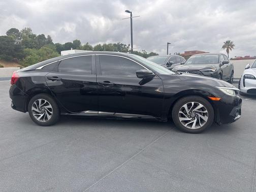 Crystal Black Pearl 2018 Honda Civic EX