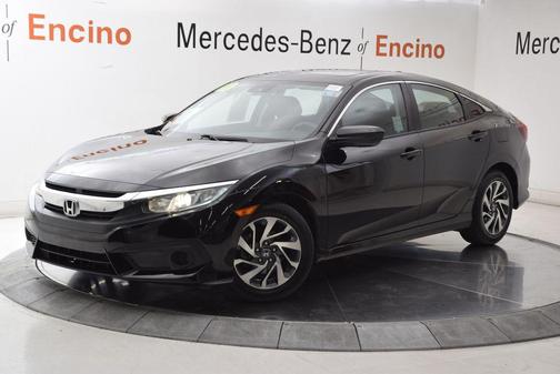 Crystal Black Pearl 2018 Honda Civic EX