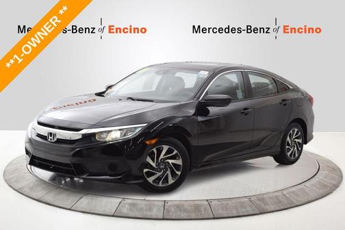 Crystal Black Pearl 2018 Honda Civic EX