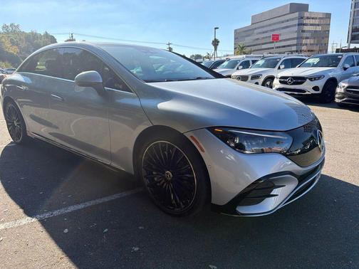 Cirrus Silver Metallic 2024 Mercedes-Benz EQE 350+ Base
