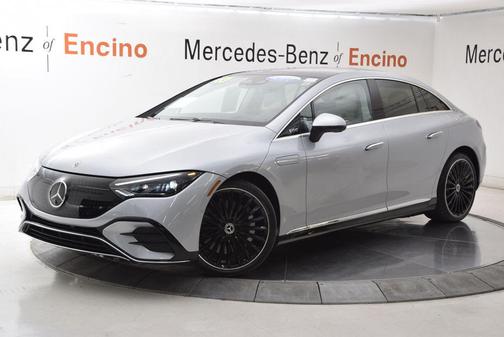 Cirrus Silver Metallic 2024 Mercedes-Benz EQE 350+ Base