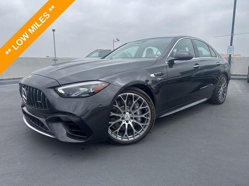 Graphite Grey Metallic 2024 Mercedes-Benz AMG C 63 S E Performance