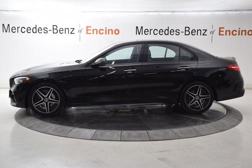 Black 2025 Mercedes-Benz C-Class C 300