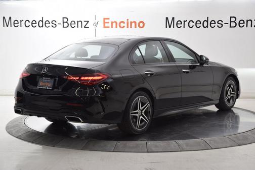 Black 2025 Mercedes-Benz C-Class C 300