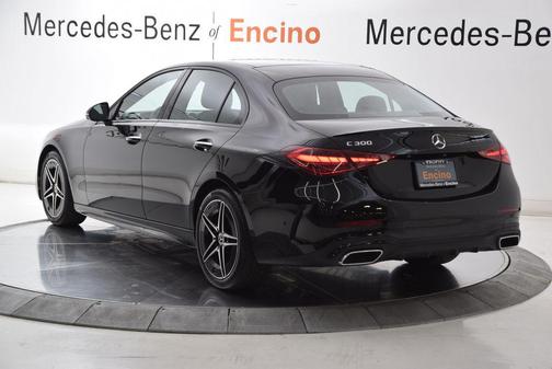 Black 2025 Mercedes-Benz C-Class C 300