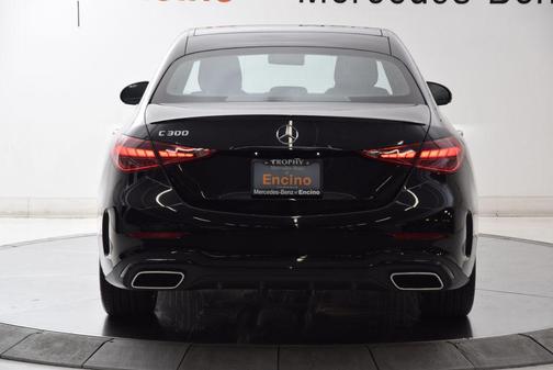 Black 2025 Mercedes-Benz C-Class C 300