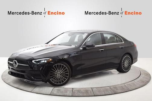 Black 2026 Mercedes-Benz C-Class C 300 4MATIC