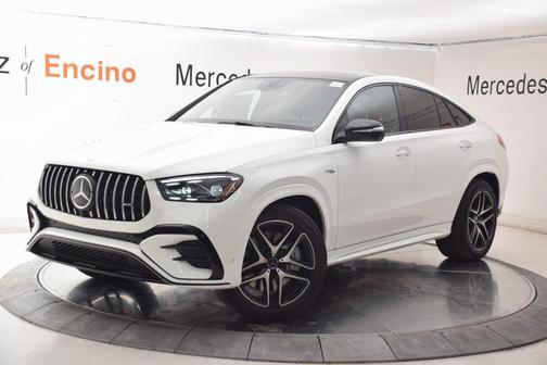 Polar White 2026 Mercedes-Benz AMG GLE 53e 4MATIC+ Coupe