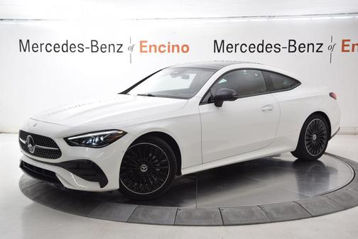 Polar White 2024 Mercedes-Benz CLE 300 4MATIC Coupe