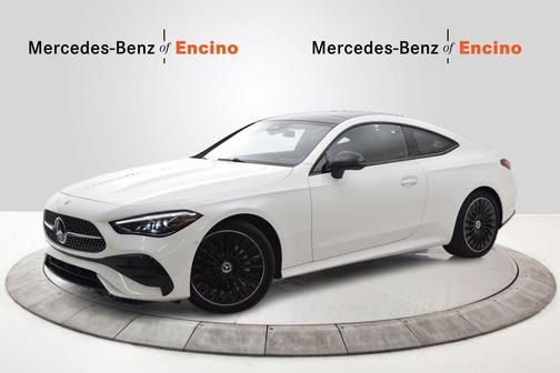 Polar White 2024 Mercedes-Benz CLE 300 4MATIC Coupe