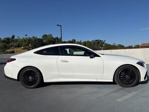 Polar White 2024 Mercedes-Benz CLE 300 4MATIC Coupe