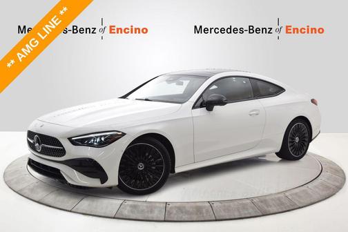 Polar White 2024 Mercedes-Benz CLE 300 4MATIC Coupe