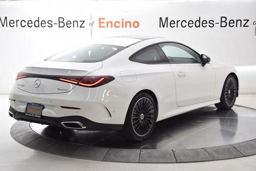 Polar White 2024 Mercedes-Benz CLE 300 4MATIC Coupe