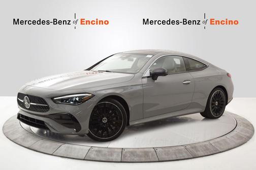 Alpine Grey 2026 Mercedes-Benz CLE 300 4MATIC Coupe