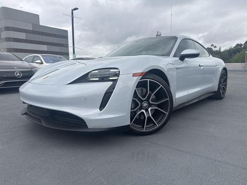 Ice Grey Metallic 2023 Porsche Taycan Base