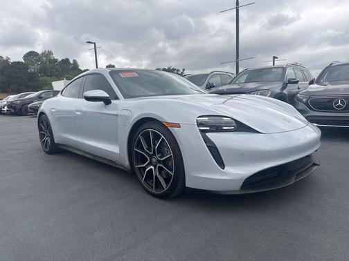 Ice Grey Metallic 2023 Porsche Taycan Base