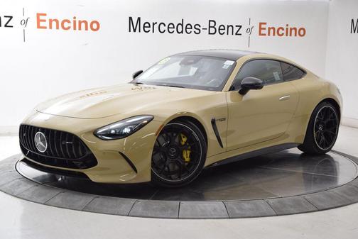 MANUFAKTUR paint MANUFAKTUR desert sand non-metallic 2025 Mercedes-Benz AMG GT 55 Base