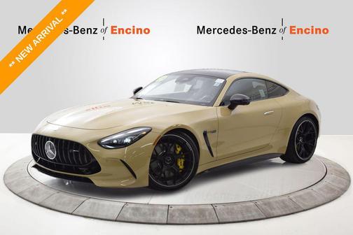MANUFAKTUR paint MANUFAKTUR desert sand non-metallic 2025 Mercedes-Benz AMG GT 55 Base