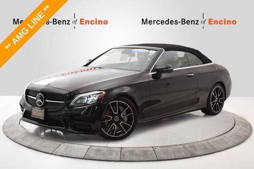 Black 2022 Mercedes-Benz C-Class Cabriolet