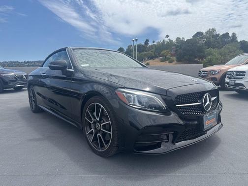 Black 2022 Mercedes-Benz C-Class Cabriolet