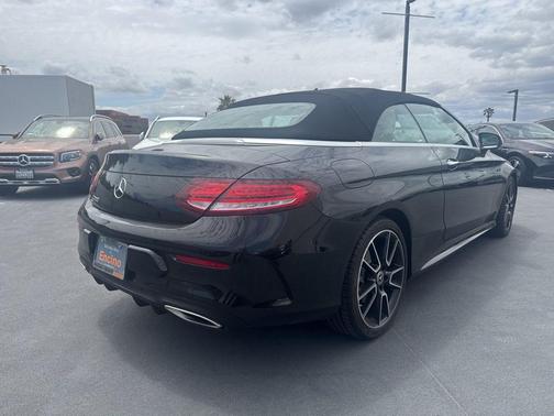 Black 2022 Mercedes-Benz C-Class Cabriolet