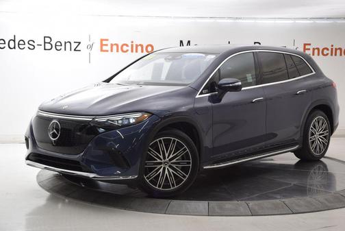 Twilight Blue Metallic 2023 Mercedes-Benz EQS 450 4MATIC