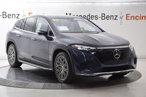 Twilight Blue Metallic 2023 Mercedes-Benz EQS 450 4MATIC