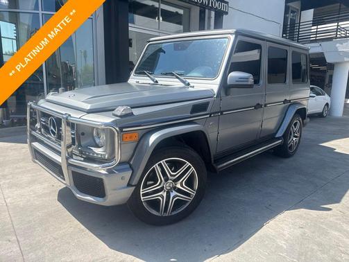 designo Magno Platinum (Matte Finish) 2014 Mercedes-Benz G-Class 4MATIC