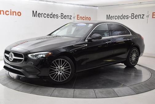 Black 2023 Mercedes-Benz C-Class Sedan