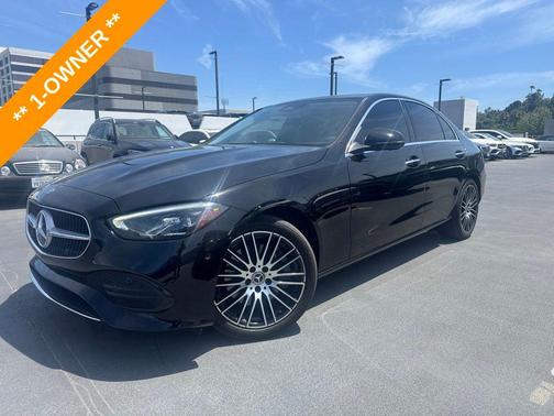 Black 2023 Mercedes-Benz C-Class Sedan