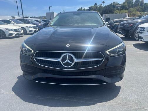 Black 2023 Mercedes-Benz C-Class Sedan