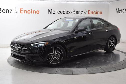 Black 2024 Mercedes-Benz C-Class C 300
