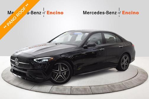 Black 2024 Mercedes-Benz C-Class C 300