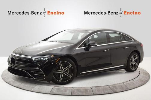 Black 2026 Mercedes-Benz EQS 580 4MATIC
