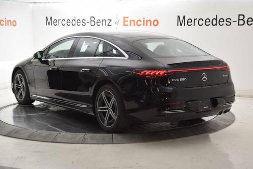 Black 2026 Mercedes-Benz EQS 580 4MATIC