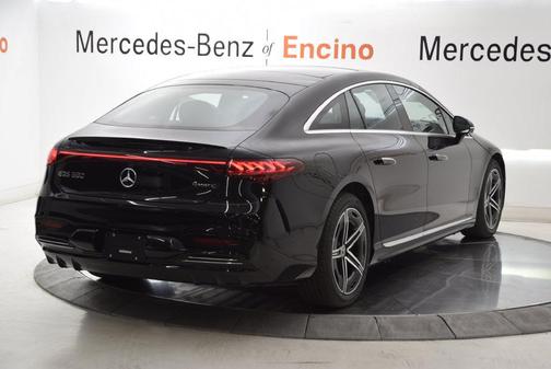 Black 2026 Mercedes-Benz EQS 580 4MATIC