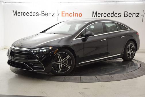 Black 2026 Mercedes-Benz EQS 580 4MATIC