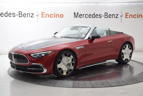 Garnet Red 2026 Mercedes-Benz Maybach SL 680 Monogram Series 4MATIC