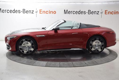 Garnet Red 2026 Mercedes-Benz Maybach SL 680 Monogram Series 4MATIC